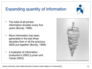 Information Literacy as a Transversal Competency