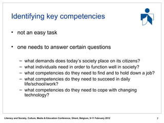 Information Literacy as a Transversal Competency