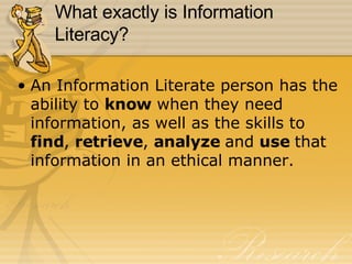 Information+ Literacy+Final+Proj | PPT
