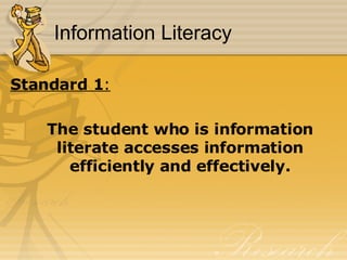 Information+ Literacy+Final+Proj | PPT
