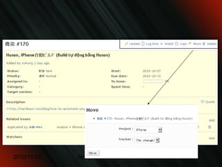 Redmine history Ruby on Rails framework based 