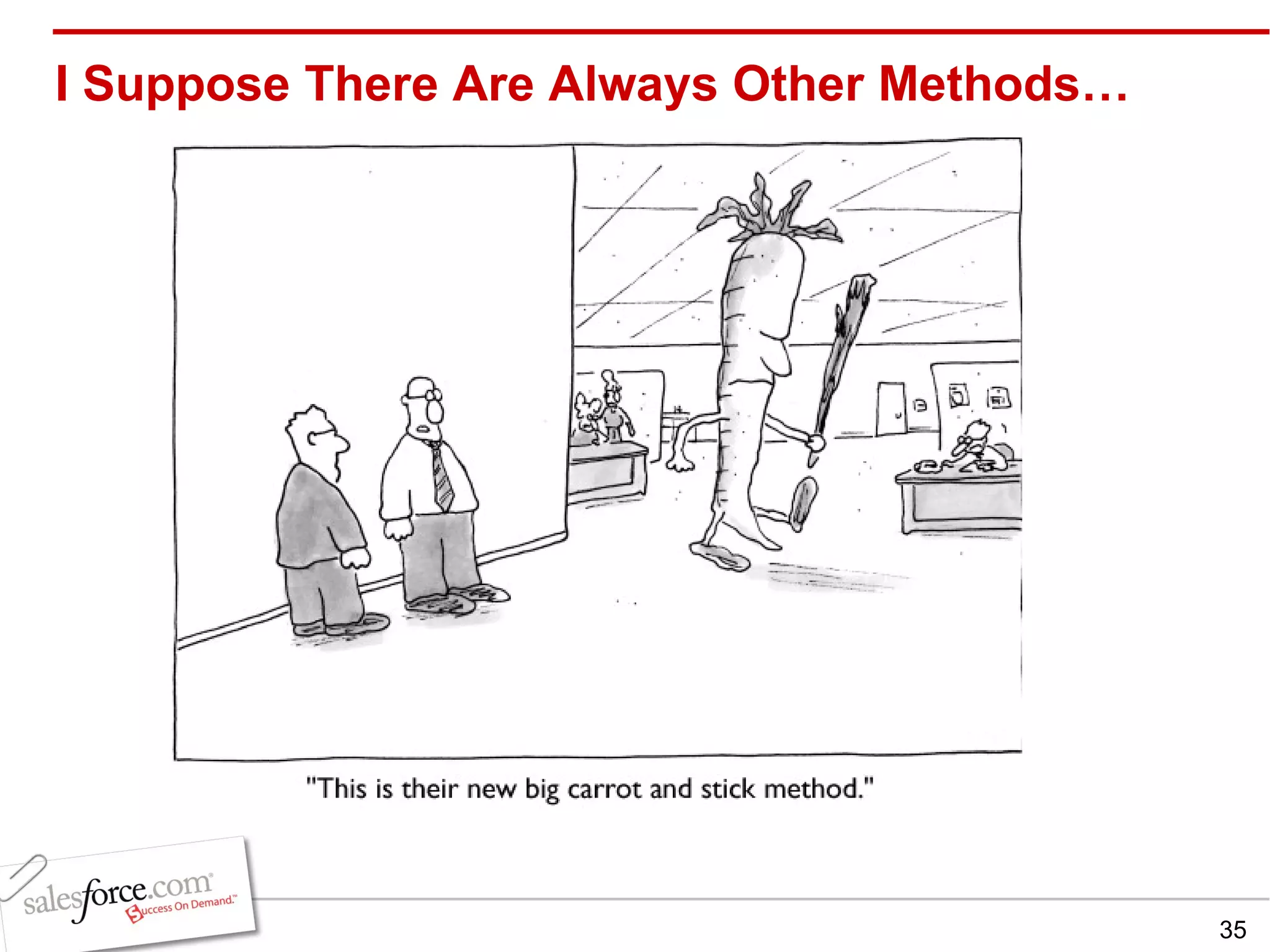 I Suppose There Are Always Other Methods… 