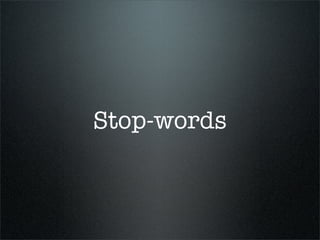 Information Retrieval with Open Source