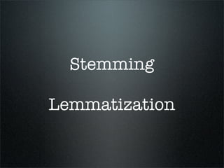 Information Retrieval with Open Source