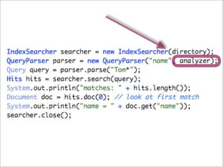 Information Retrieval with Open Source