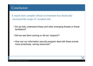 Information Security Intelligence