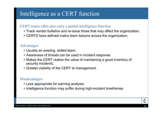 Information Security Intelligence