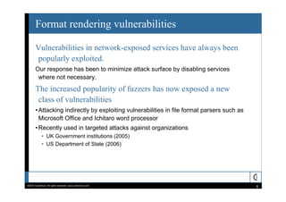 Information Security Intelligence