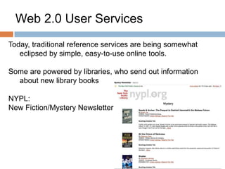 Information Seeking & Reference Services