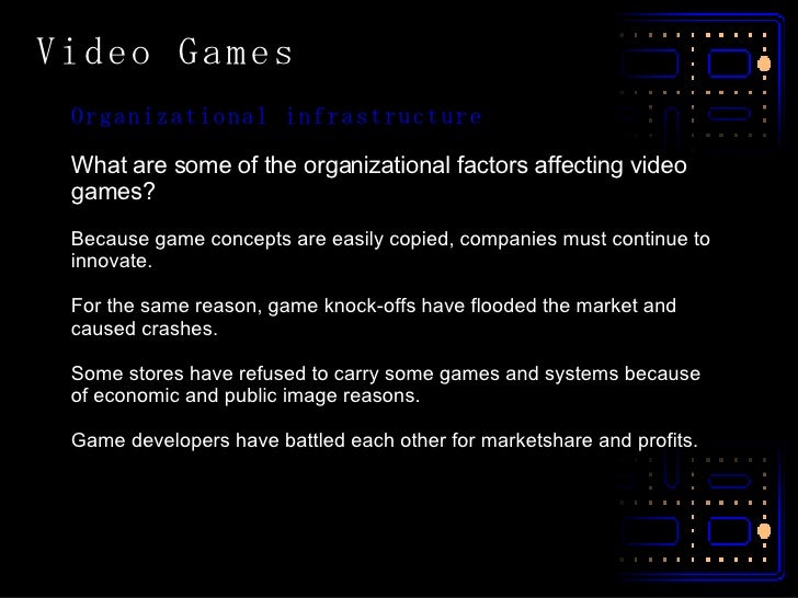Information Technology Issues Video Games