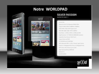 Notre WORLDPAD
 