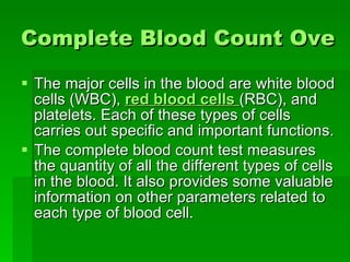 Information about cbc | PPT