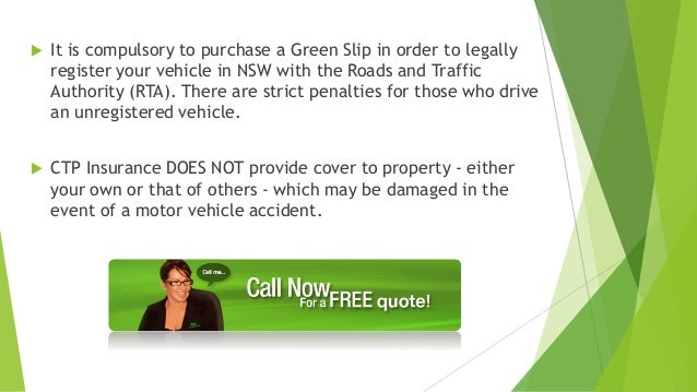 Information about Compulsory Third Party Insurance in New
