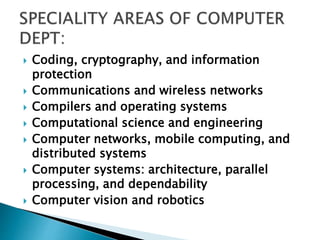 Information about computer engineering | PPTX