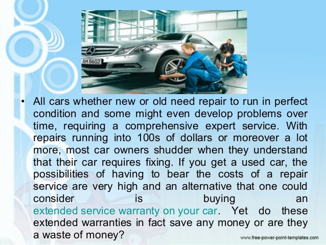 Information About Extended Car Warranty