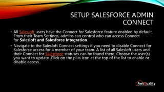 Information About Salesloft and Salesforce Integration.pptx
