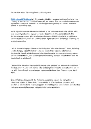 Information about the Philippine education system.pdf