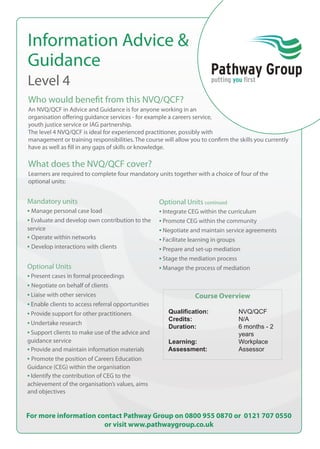 Information Advice And Guidance Free Course – MGNAR