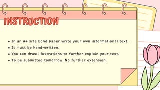 Informational & Factual Text. (Types, Structures and Its Purposes pdf | PDF