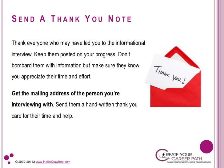 how informational interviews can help you find your dream job thank you informational interview