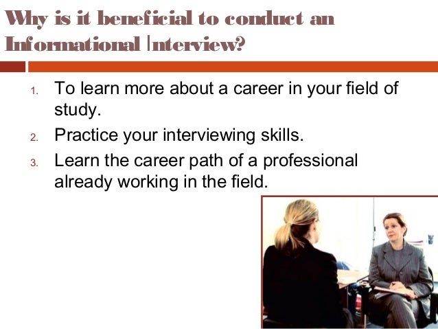 how to conduct an informational interview