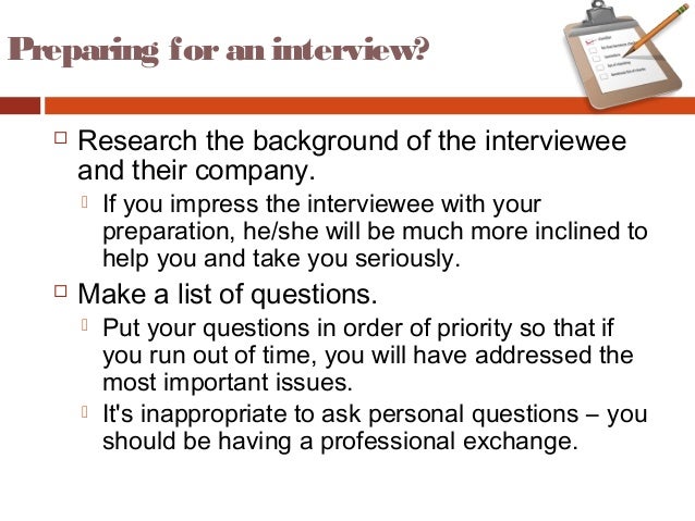questions to ask during an informational interview