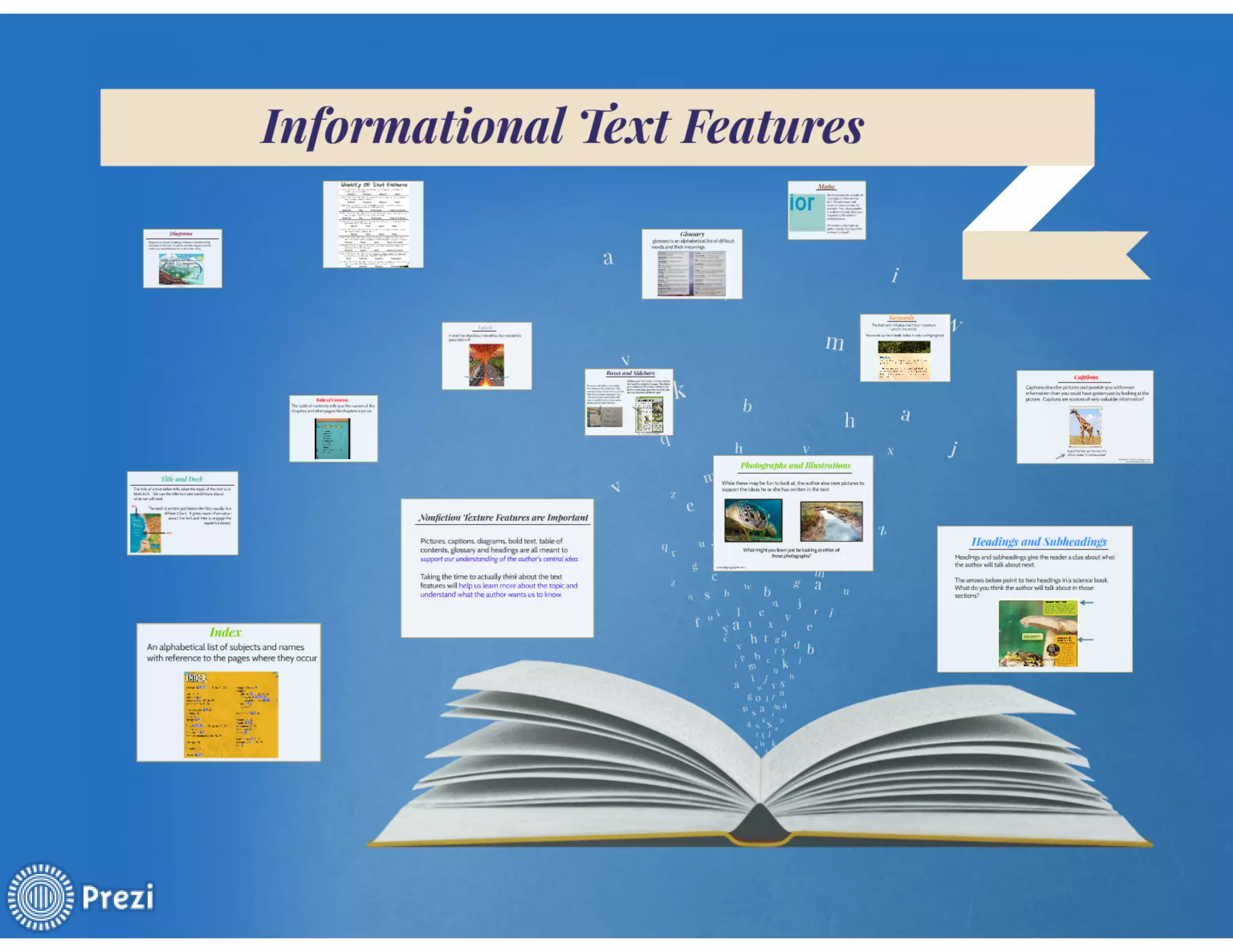 Informational text features