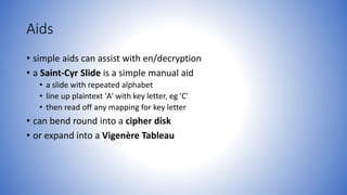 Information and network security 14 vigenère cipher | PPTX