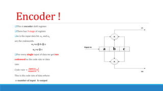 Information and Theory Coding Encoder | PPT