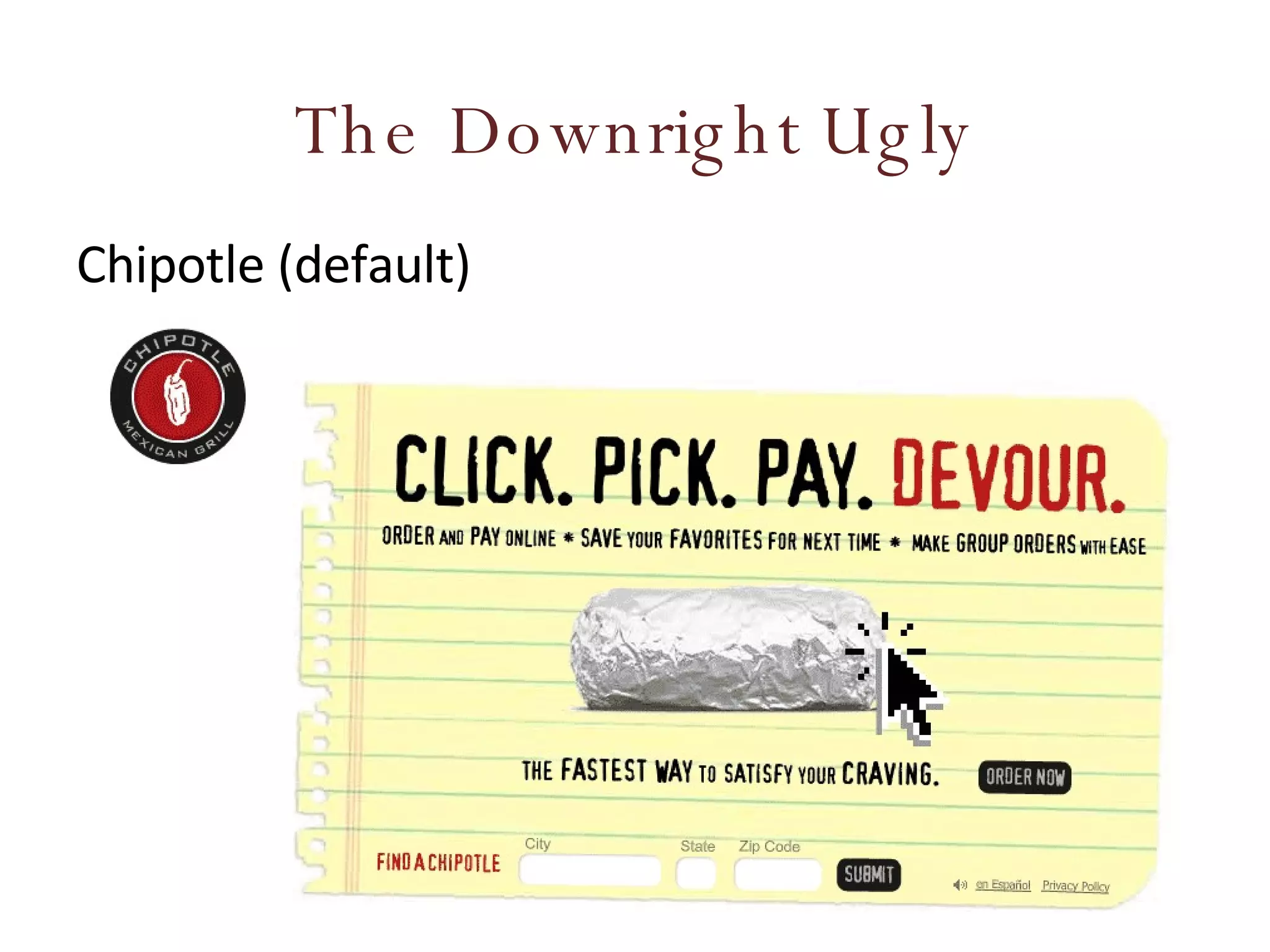 The Downright Ugly Chipotle (default) 
