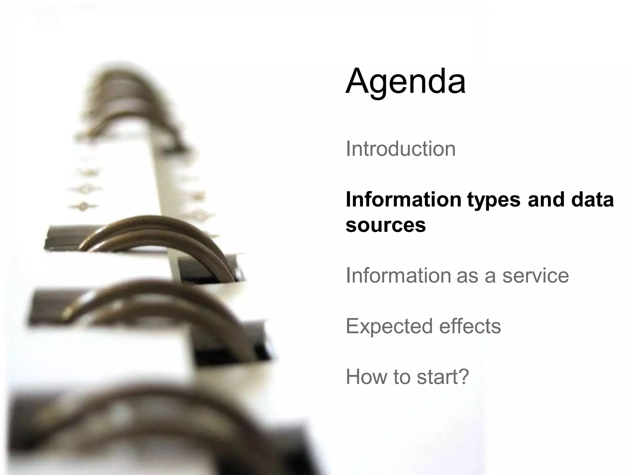 Information As A Service – The Key To The Correct Decisions At The Right Time