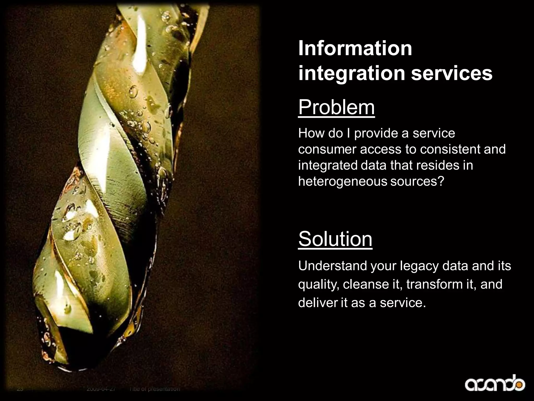 Information As A Service – The Key To The Correct Decisions At The Right Time