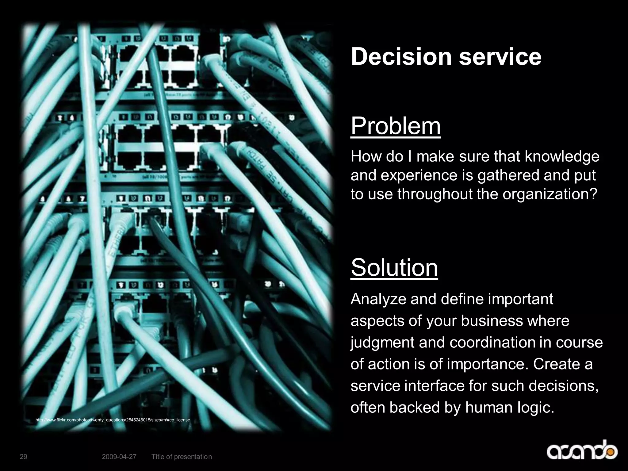 Information As A Service – The Key To The Correct Decisions At The Right Time