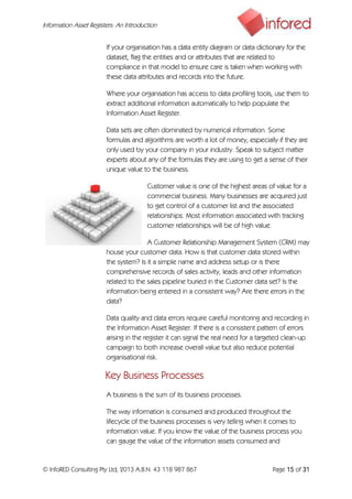 Information Asset Registers: A Short Guide | PDF