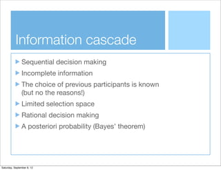 Information Cascades Pdf