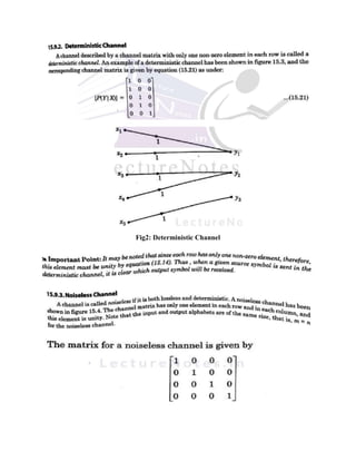 Fig2: Deterministic Channel
 