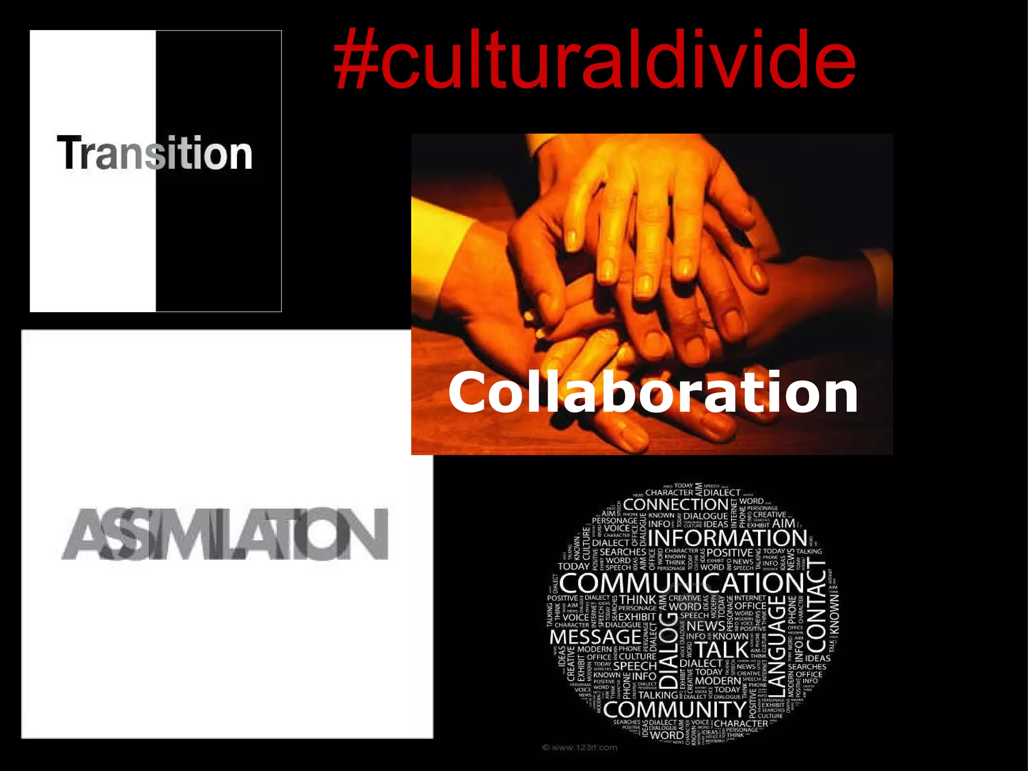 #culturaldivide Collaboration 
