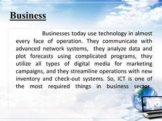 Information communication technology & cyber law presentation | PPTX
