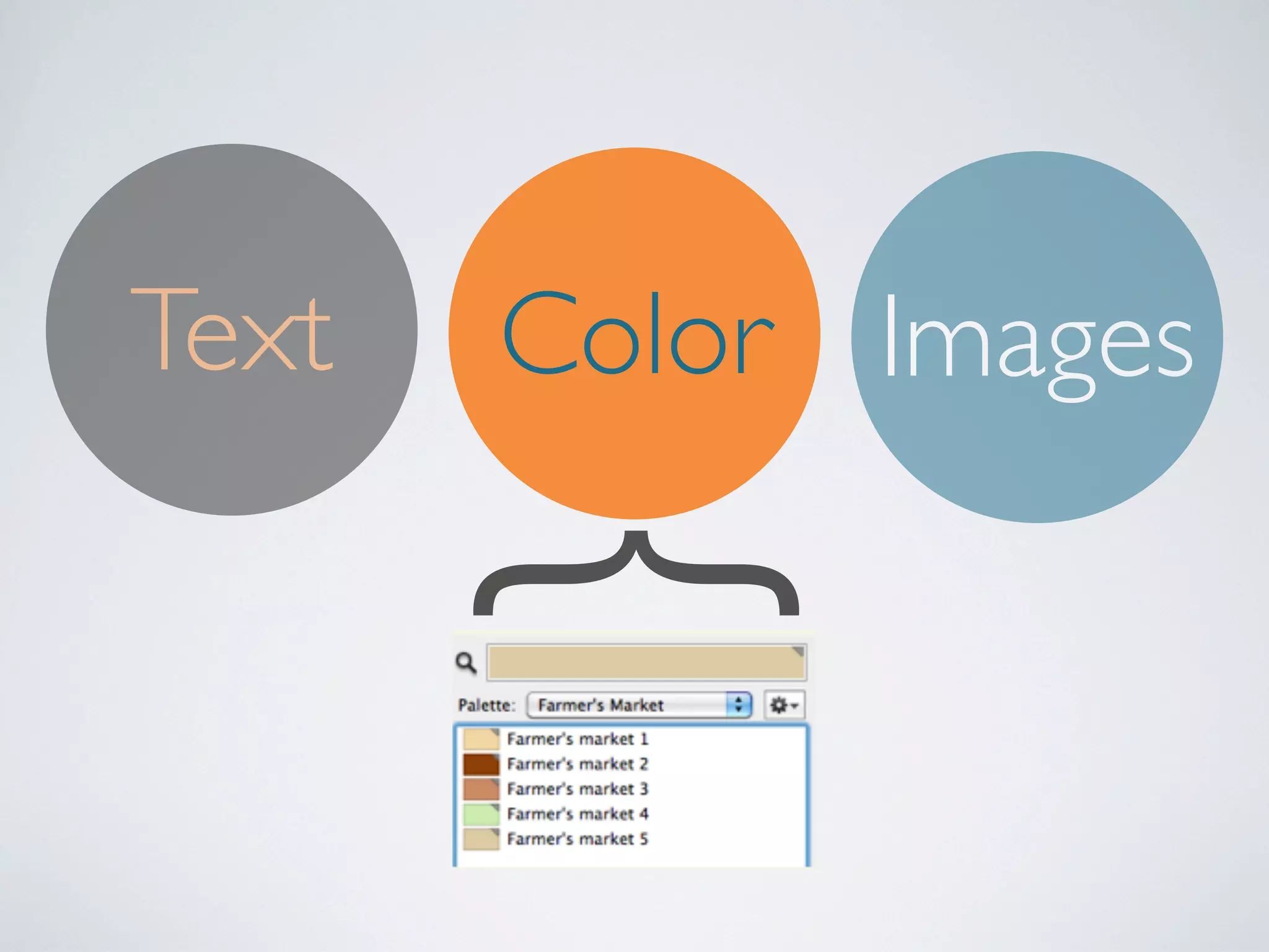 Text

Color Images

{

 