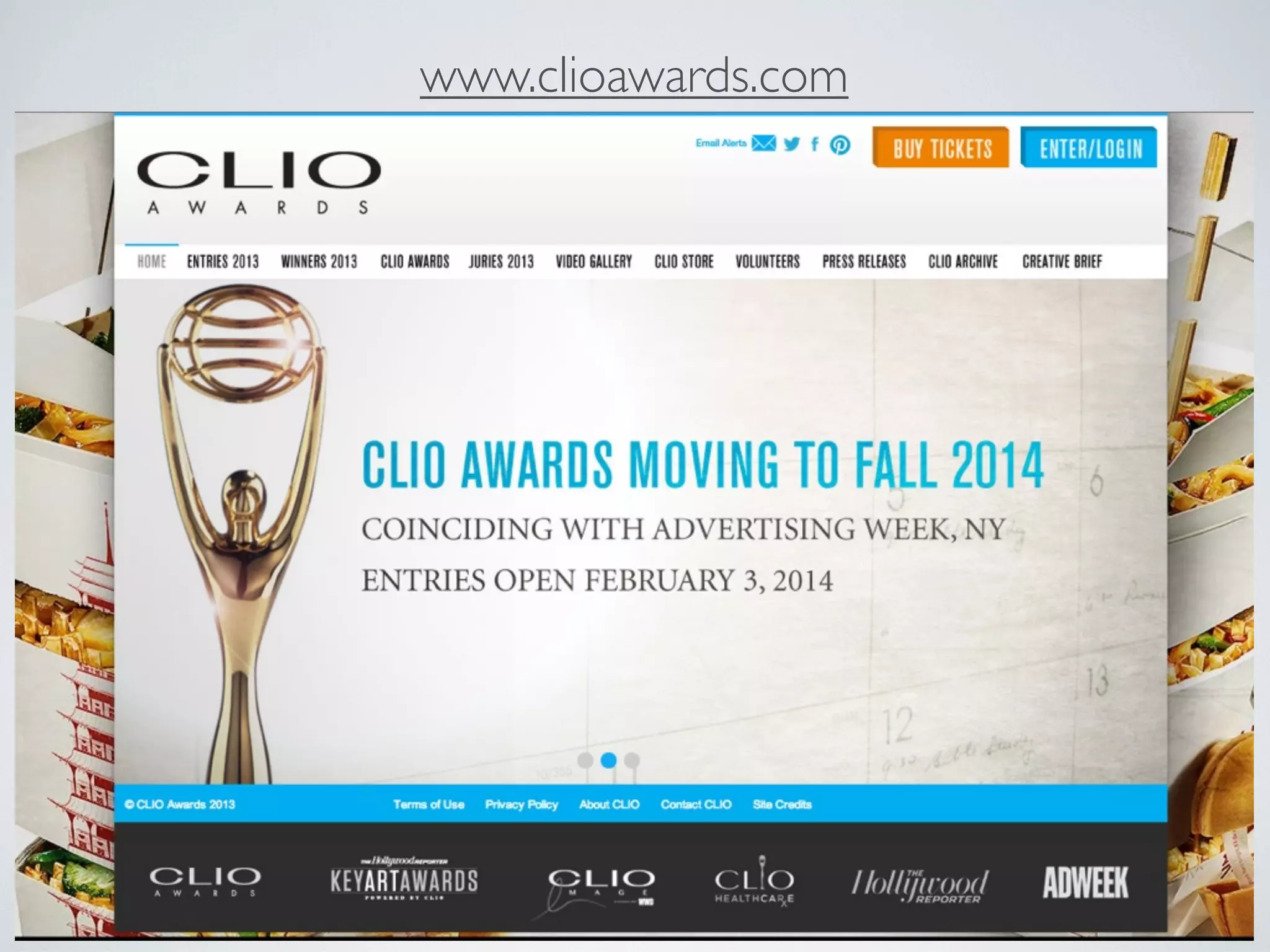 www.clioawards.com

 