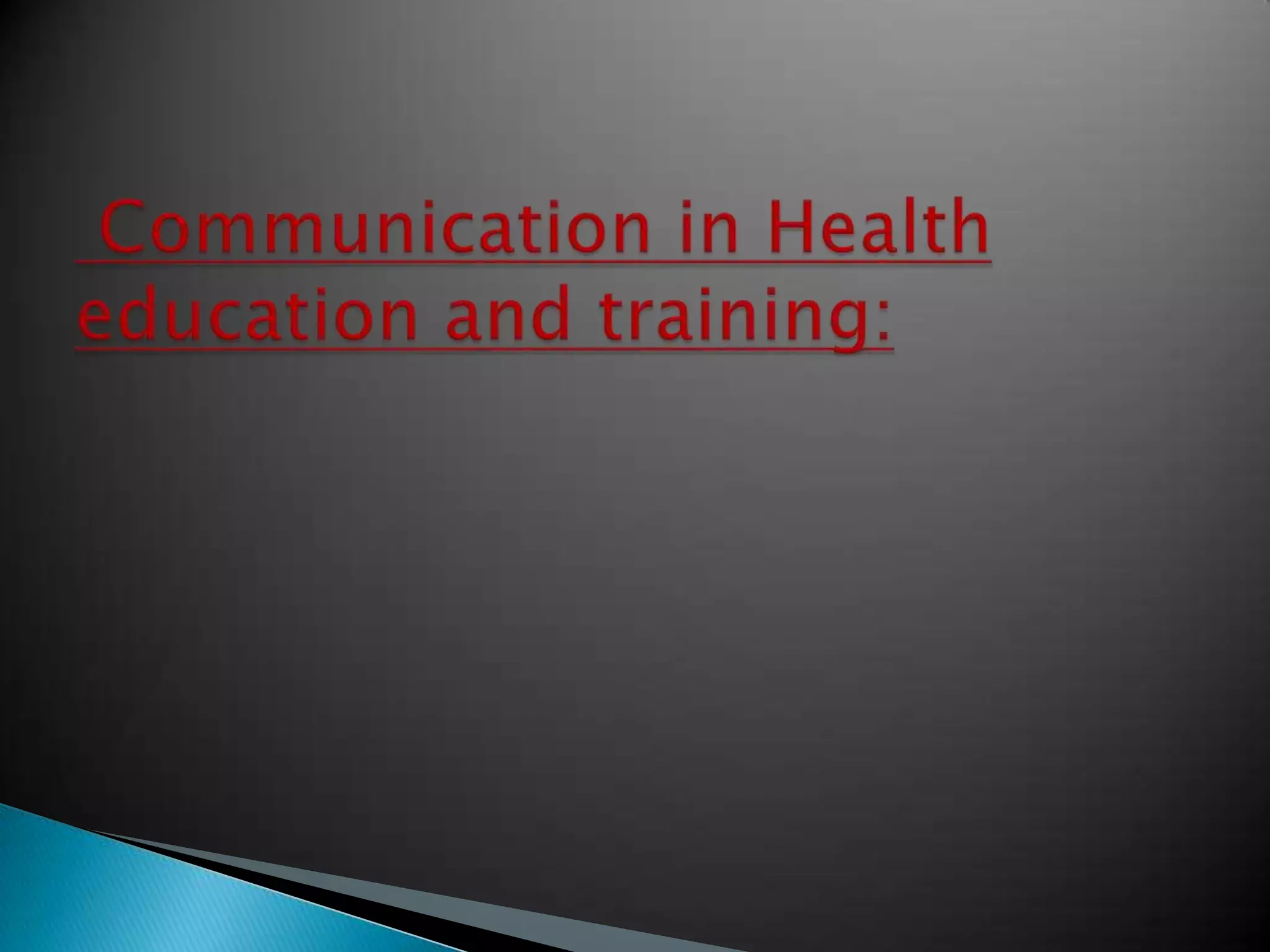 Information education and communication | PPTX