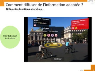 Comment diffuser de l’information adaptée ?
   Différentes fonctions attendues…




Interdictions et
  indications




                                                25
 