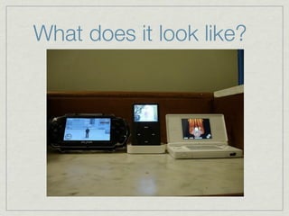 What does it look like?
 