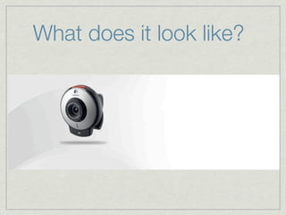 What does it look like?
 