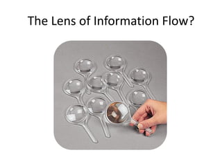 The Lens of Information Flow?
 
