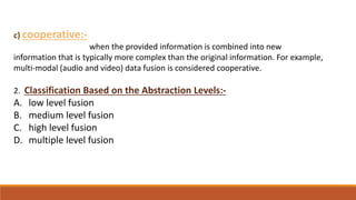 Information fusion | PPTX