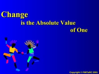 Change   is the Absolute Value of One 