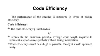 Comprehensive Lecture on Source Coding in Information Theory and Coding ...