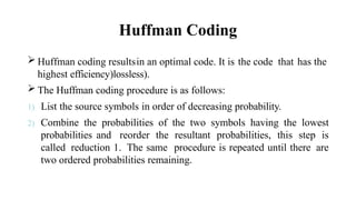 Comprehensive Lecture on Source Coding in Information Theory and Coding ...