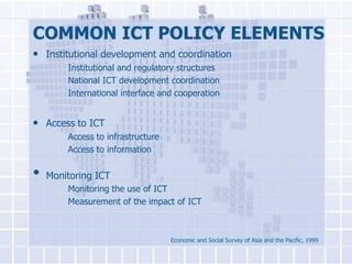 Ict Policy Development Information management report on ICT | PPTX